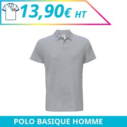 Polo basique homme