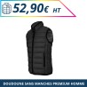 Doudoune sans manches premium homme - Vestes à personnaliser - Imprimeur Marseille Textile