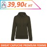 Sweat capuche premium femme - Sweat-shirts à personnaliser - Imprimeur Marseille Textile