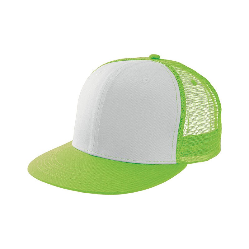 Casquette filet visière plate - Accessoires à personnaliser - Imprimeur Marseille Textile