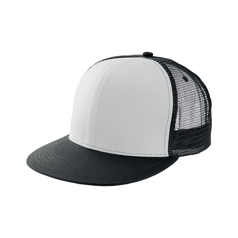 Casquette filet visière plate - Accessoires à personnaliser - Imprimeur Marseille Textile