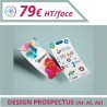 Design de vos prospectus - Graphisme à personnaliser - Imprimeur Marseille Textile