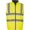 Veste sans manches haute visibilité - Chantier à personnaliser - Imprimeur Marseille Textile