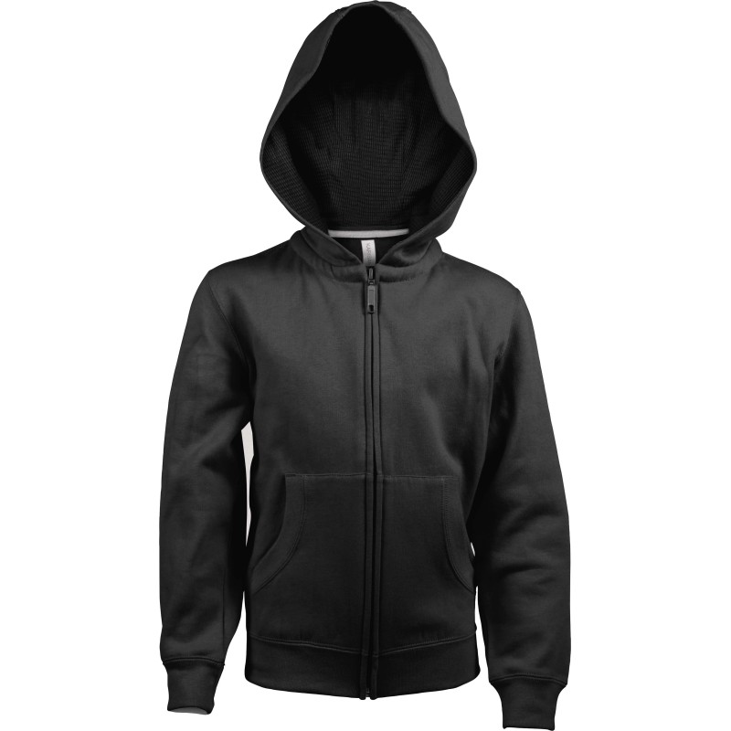 Sweat capuche zippé premium enfant - Sweat-shirts à personnaliser - Imprimeur Marseille Textile