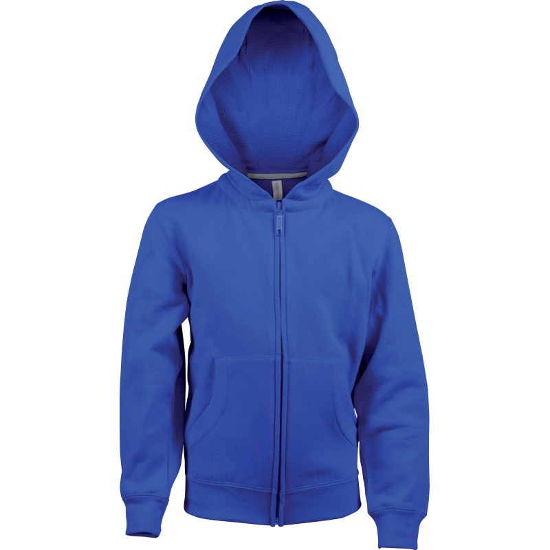 Sweat capuche zippé premium enfant - Sweat-shirts à personnaliser - Imprimeur Marseille Textile
