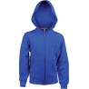 Sweat capuche zippé premium enfant - Sweat-shirts à personnaliser - Imprimeur Marseille Textile