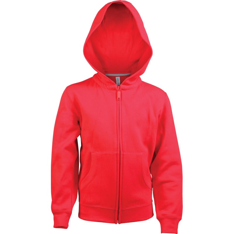 Sweat capuche zippé premium enfant - Sweat-shirts à personnaliser - Imprimeur Marseille Textile