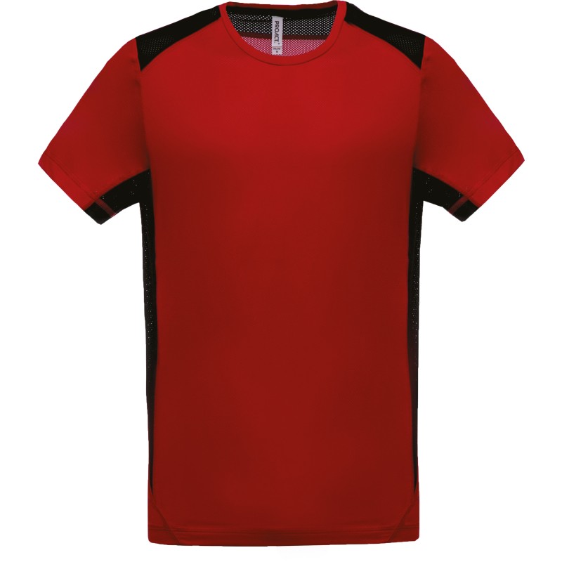 T-shirt sport bicolore unisexe - Sport à personnaliser - Imprimeur Marseille Textile