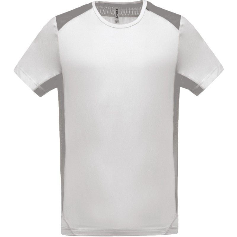 T-shirt sport bicolore unisexe - Sport à personnaliser - Imprimeur Marseille Textile