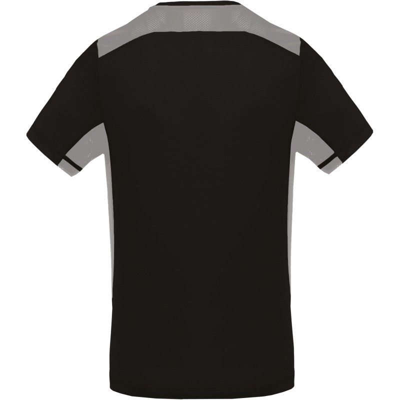 T-shirt sport bicolore unisexe - Sport à personnaliser - Imprimeur Marseille Textile