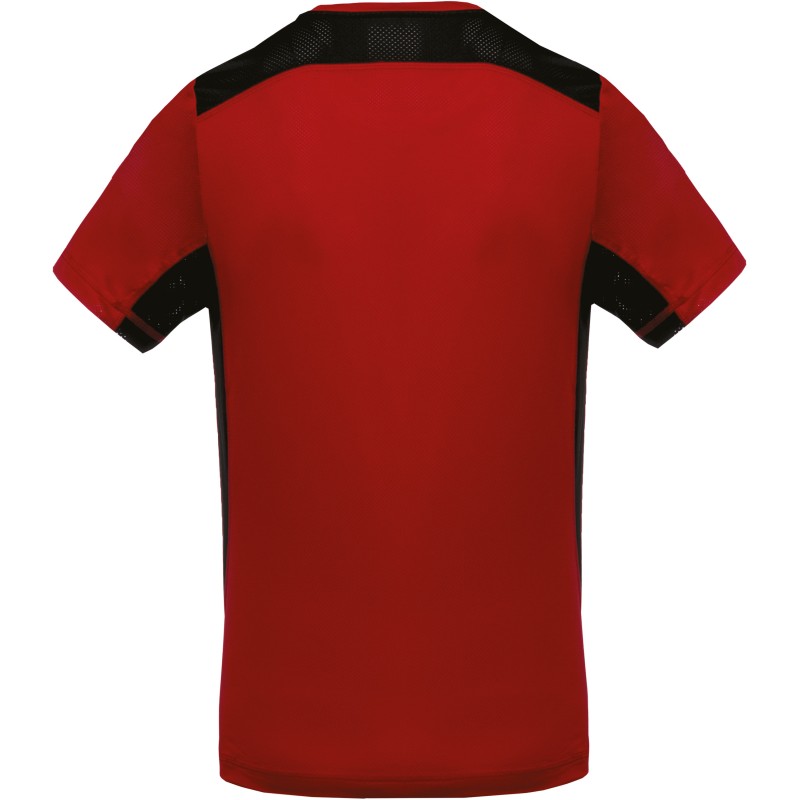 T-shirt sport bicolore unisexe - Sport à personnaliser - Imprimeur Marseille Textile