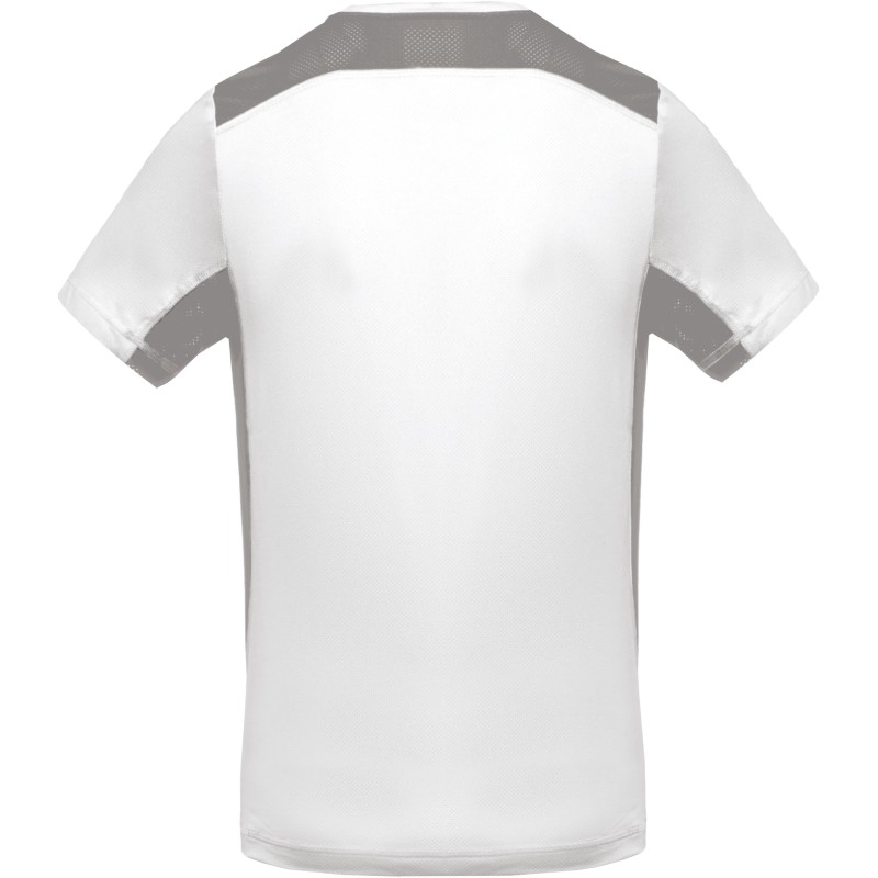 T-shirt sport bicolore unisexe - Sport à personnaliser - Imprimeur Marseille Textile