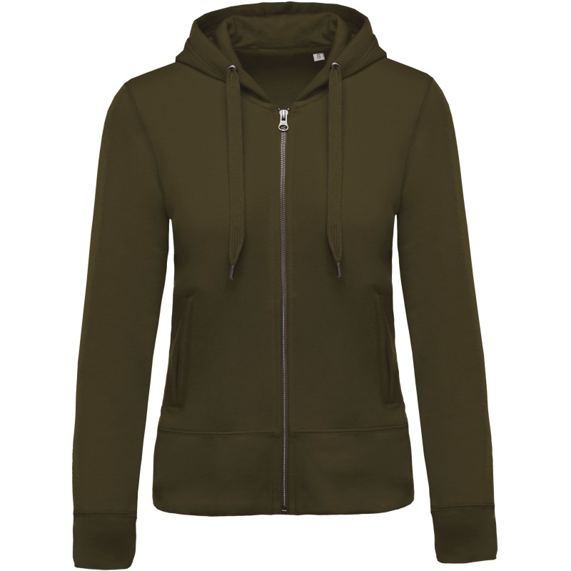 Sweat capuche zippé premium femme - Sweat-shirts à personnaliser - Imprimeur Marseille Textile