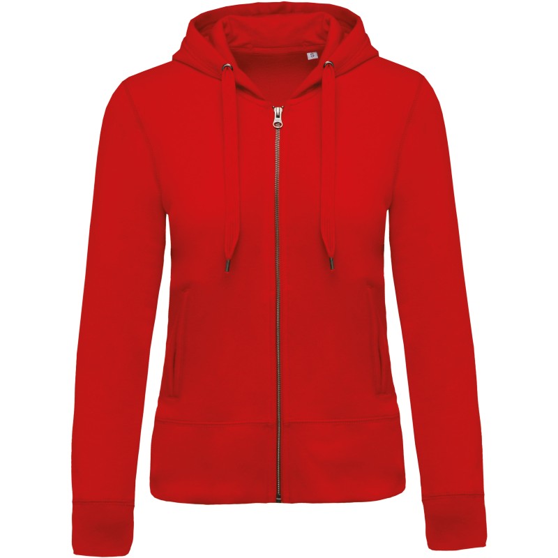 Sweat capuche zippé premium femme - Sweat-shirts à personnaliser - Imprimeur Marseille Textile