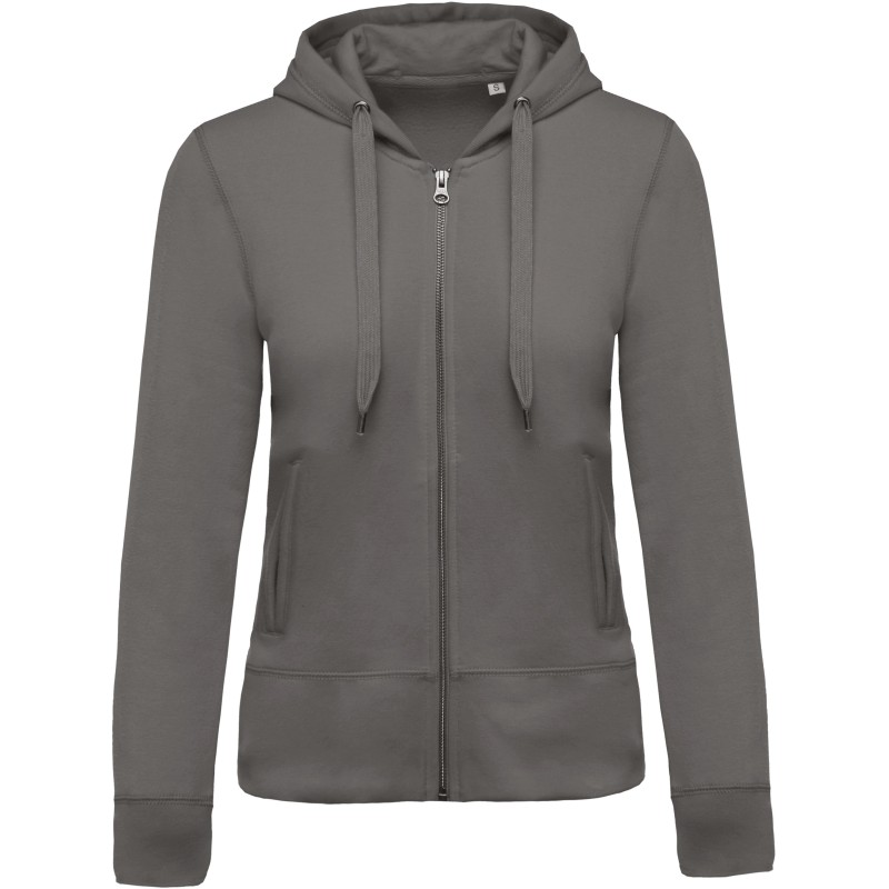 Sweat capuche zippé premium femme - Sweat-shirts à personnaliser - Imprimeur Marseille Textile