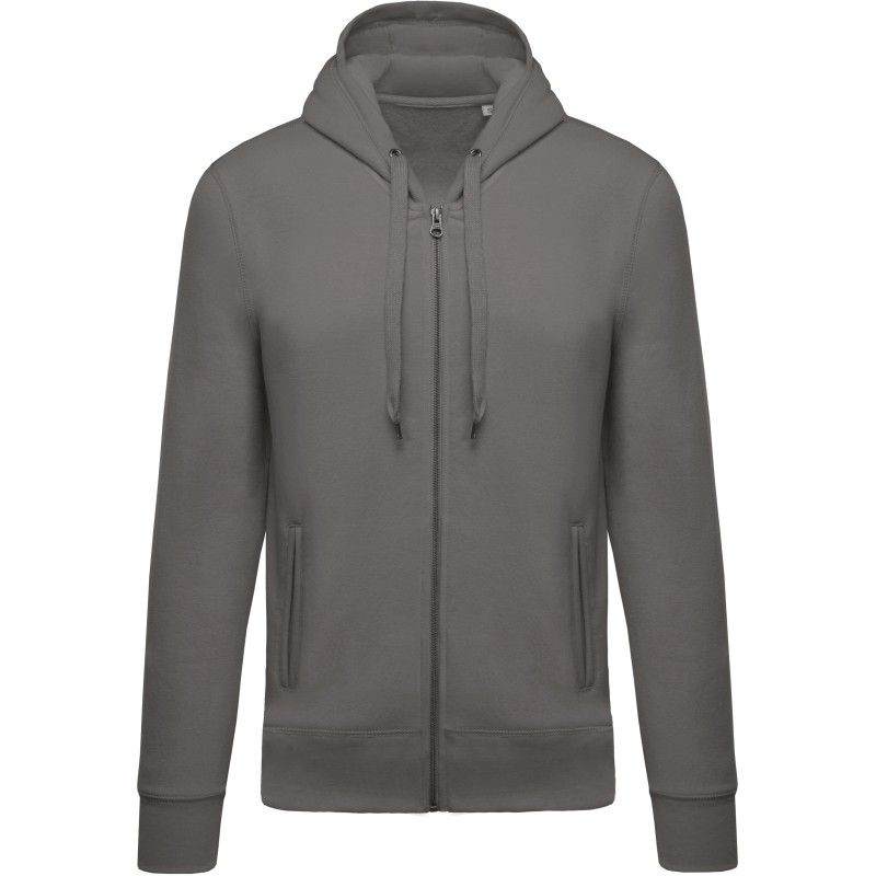 Sweat capuche zippé premium homme - Sweat-shirts à personnaliser - Imprimeur Marseille Textile