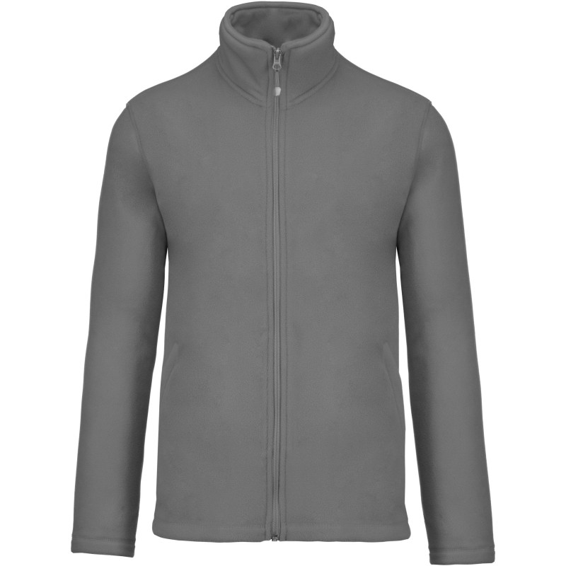Veste polaire zippée homme - Vestes à personnaliser - Imprimeur Marseille Textile