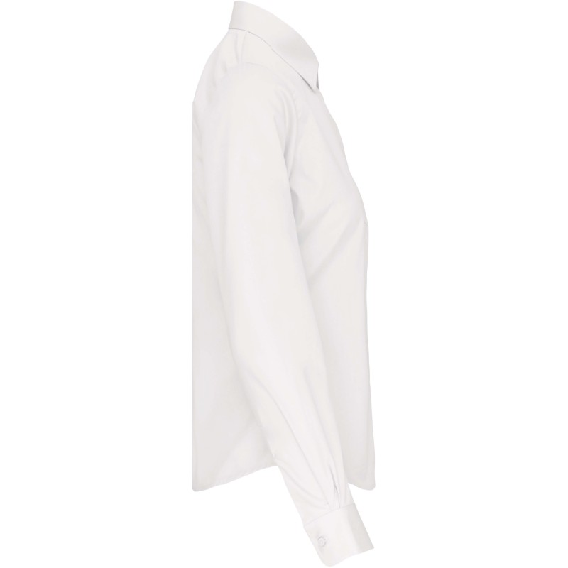 Chemise manches longues femme - Chemises à personnaliser - Imprimeur Marseille Textile