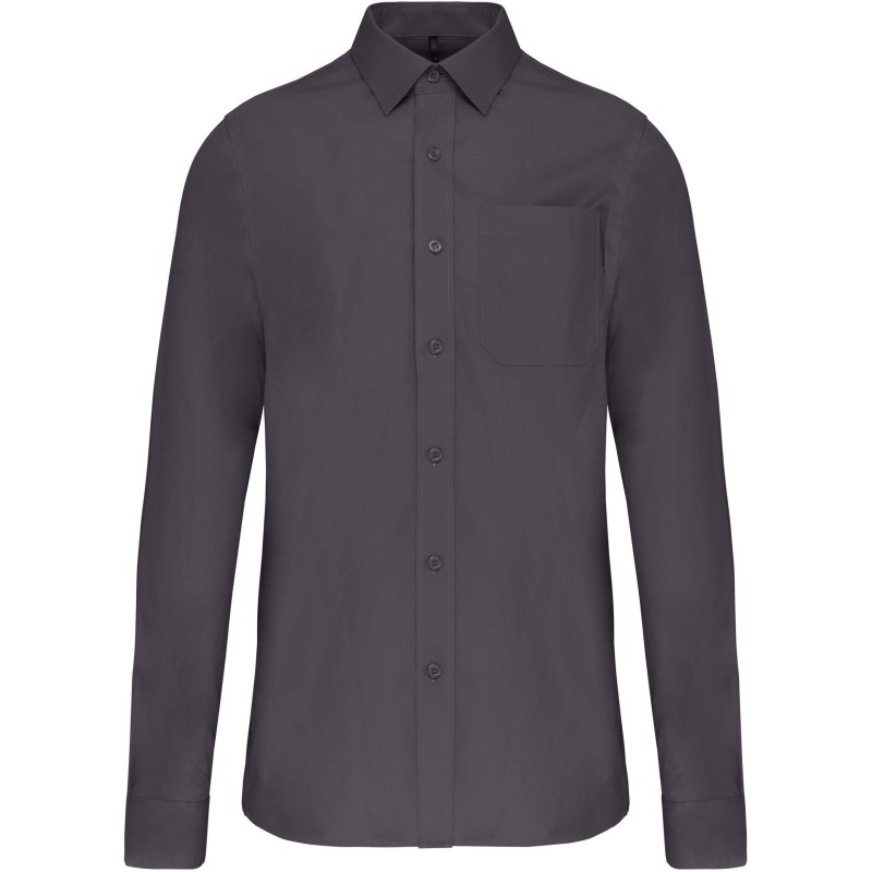 Chemise manches longues homme - Chemises à personnaliser - Imprimeur Marseille Textile