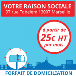 Domiciliation d'entreprises et d'associations à Marseille 7ème