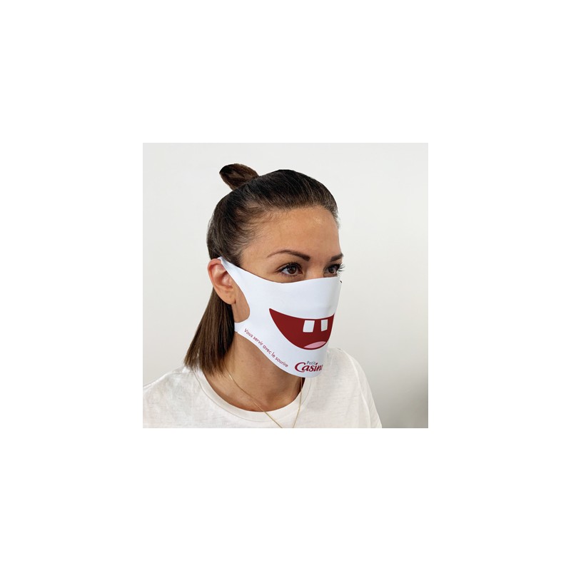 Masque de protection en tissu personnalisé