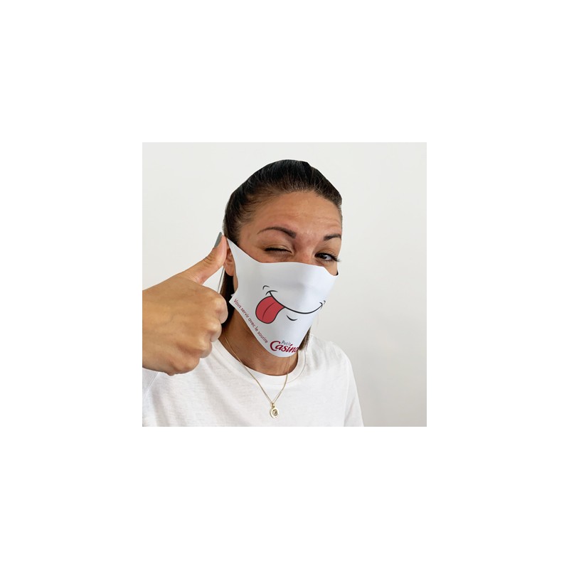 Masque de protection en tissu personnalisé