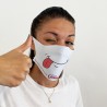 Masque de protection en tissu personnalisé