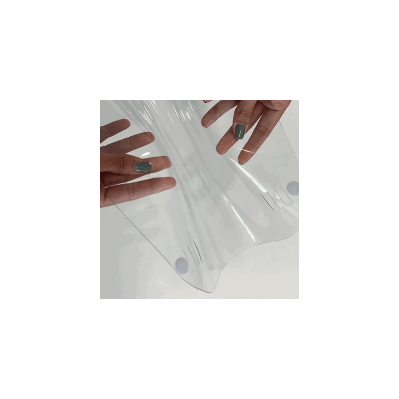 Visière de protection personnalisée
