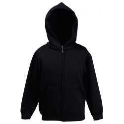 SWEAT-SHIRT ENFANT ZIPPÉ CAPUCHE