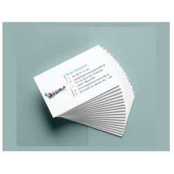 2000 Cartes de visite recto / verso 350g