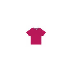 T-shirt basique enfant 24 mois rose