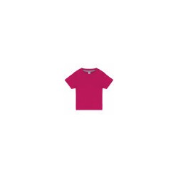 T-shirt basique enfant 24 mois rose