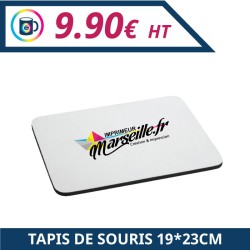 Tapis de souris OM personnalisée. Supporter Olympique Marseille