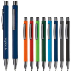 500 Stylos New York rubber avec marquage une couleure
