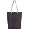 Sac shopping en juco Noir - Imprimeur Marseille à personnaliser - Imprimeur Marseille Textile