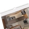 Calendrier chevalet 14,8 x 14,8 cm - Calendrier à personnaliser - Imprimeur Marseille Textile