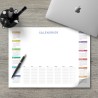 Calendrier sous-main - Calendrier à personnaliser - Imprimeur Marseille Textile