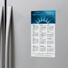 Calendrier magnet - Calendrier à personnaliser - Imprimeur Marseille Textile