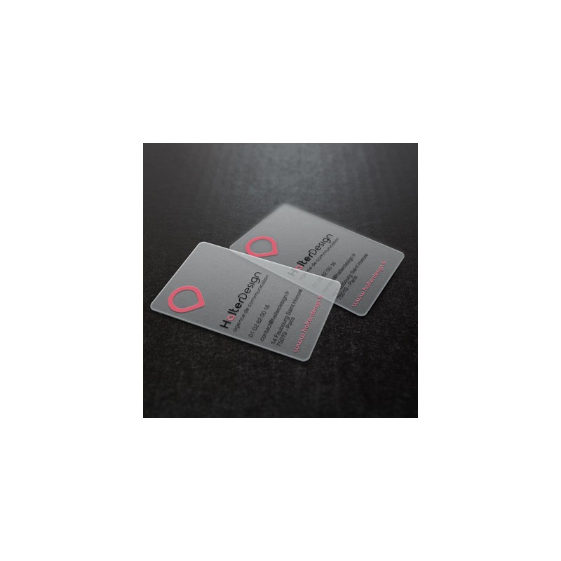 Carte PVC classique - Carte PVC à personnaliser - Imprimeur Marseille Textile