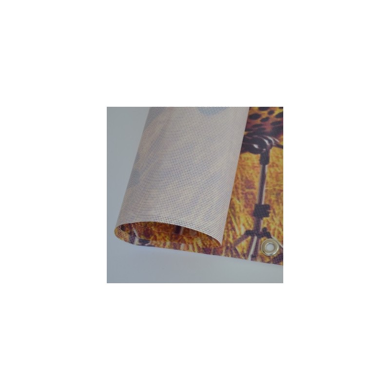 Bâche PVC - Bâche ( banderole) à personnaliser - Imprimeur Marseille Textile