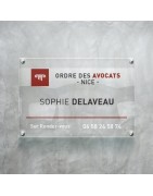 Plaque professionnelle