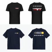 Création logo + vêtements de travail pour CARROSSERIE CHRONO 13