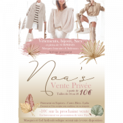 Création flyer pour vente privée