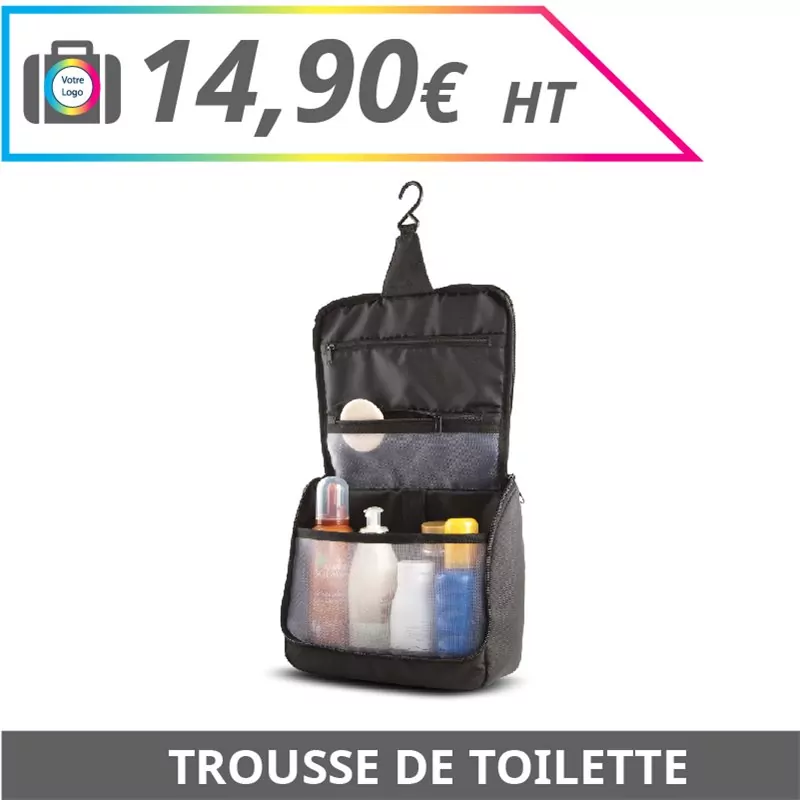 Trousse de toilette - Bagagerie à personnaliser - Imprimeur Marseille Textile