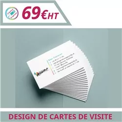 Design de vos cartes de visites - Graphisme à personnaliser - Imprimeur Marseille Textile